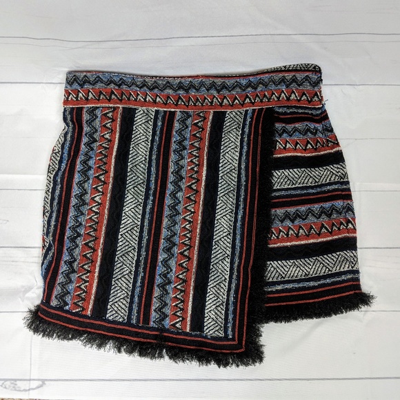 Chelsea & Violet Dresses & Skirts - Chelsea & Violet Mini Faux Wrap Skirt